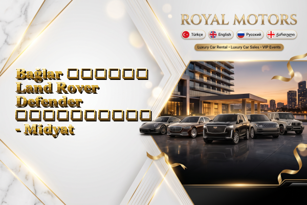 Bağlar თვიური Land Rover Defender გაქირავება - Midyat