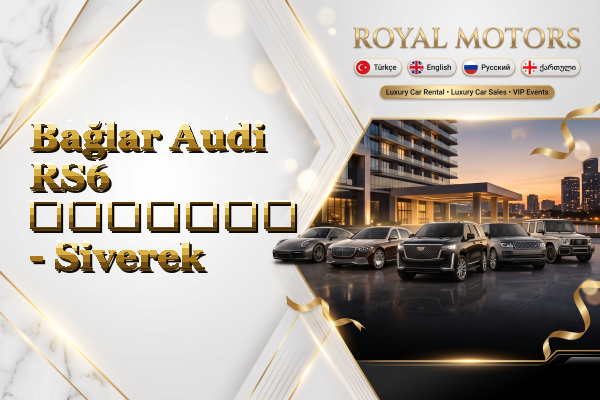 Bağlar Audi RS6 გაყიდვა - Siverek