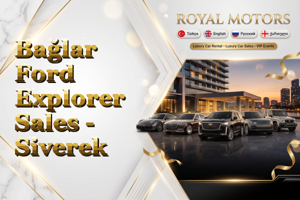 Bağlar Ford Explorer Sales - Siverek