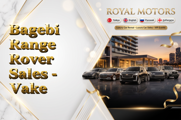 Bagebi Range Rover Sales - Vake