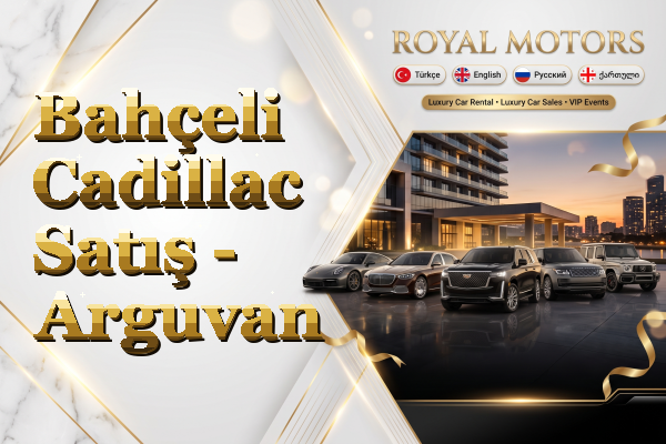 Bahçeli Cadillac Satış - Arguvan