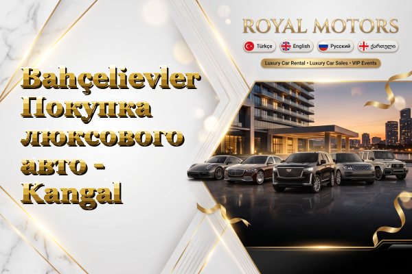 Bahçelievler Покупка люксового авто - Kangal