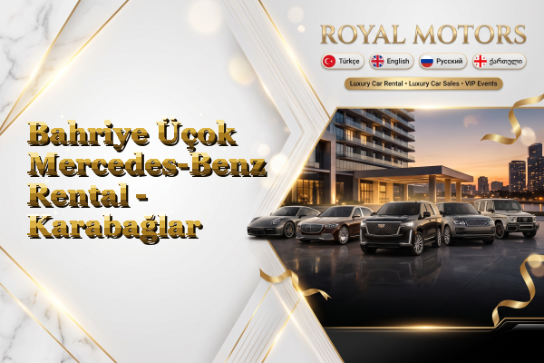 Bahriye Üçok Mercedes-Benz Rental - Karabağlar