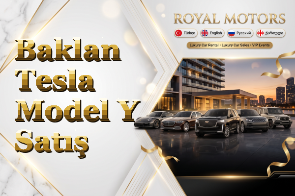 Baklan Tesla Model Y Satış