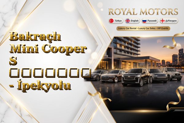Bakraçlı Mini Cooper S გაყიდვა - İpekyolu
