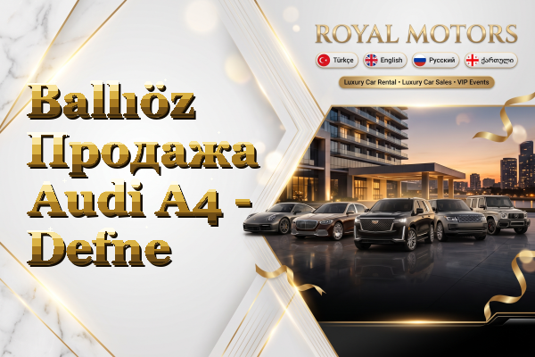 Ballıöz Продажа Audi A4 - Defne