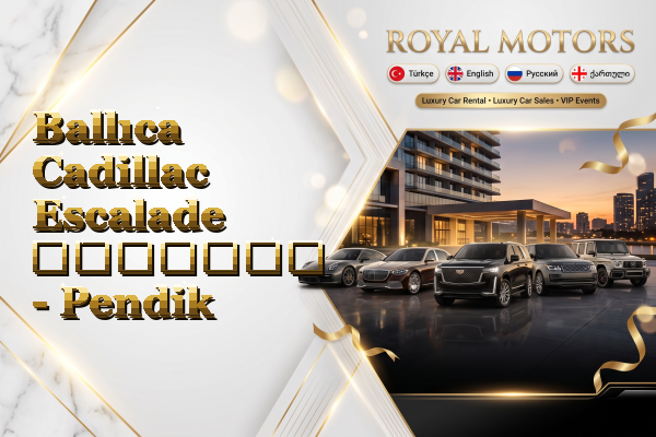 Ballıca Cadillac Escalade გაყიდვა - Pendik