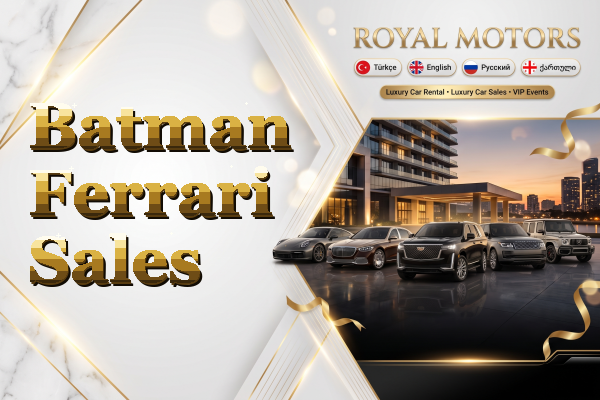 Batman Ferrari Sales