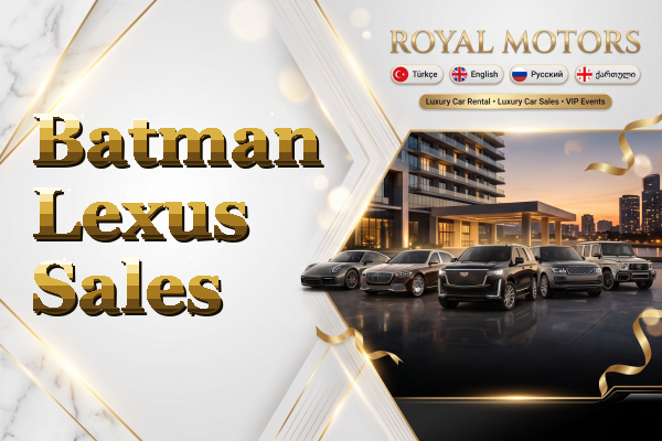 Batman Lexus Sales