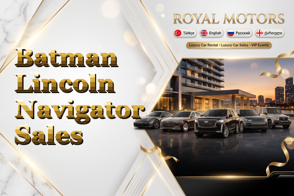 Batman Lincoln Navigator Sales