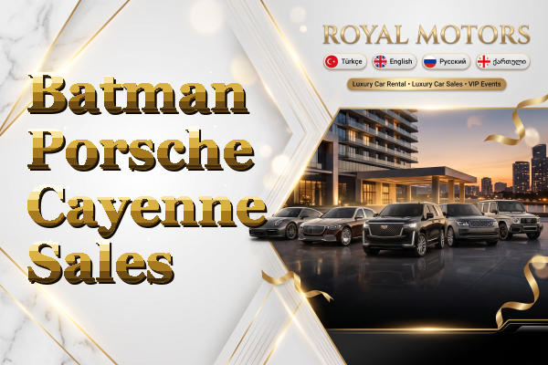 Batman Porsche Cayenne Sales