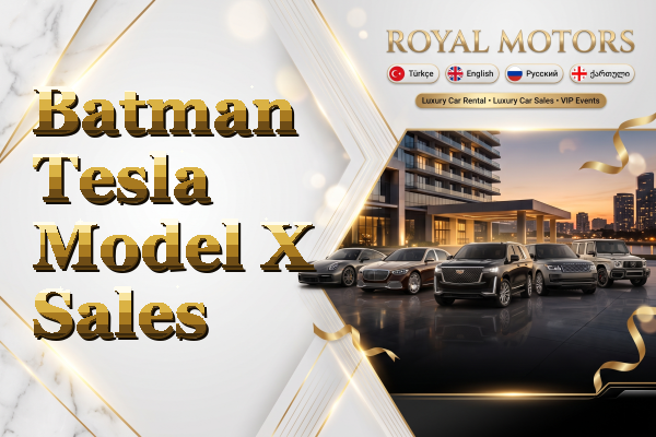 Batman Tesla Model X Sales