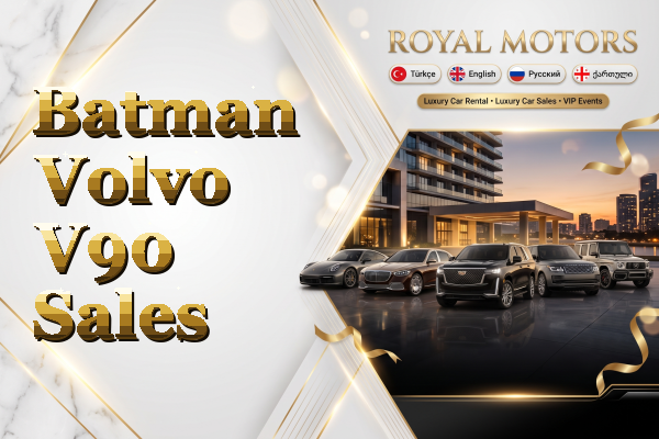 Batman Volvo V90 Sales