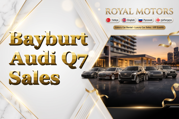 Bayburt Audi Q7 Sales