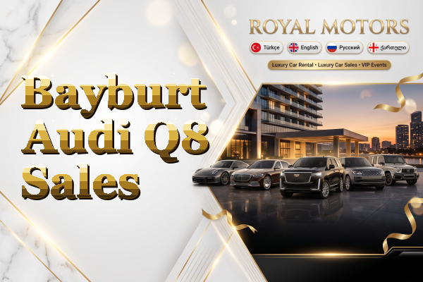 Bayburt Audi Q8 Sales