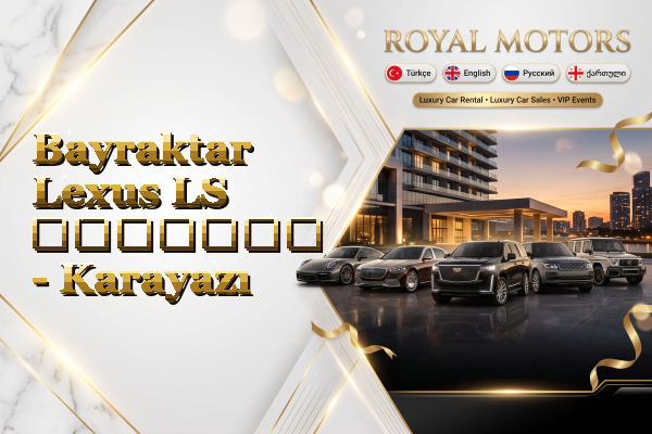 Bayraktar Lexus LS გაყიდვა - Karayazı