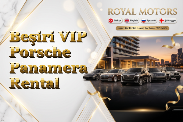 Beşiri VIP Porsche Panamera Rental