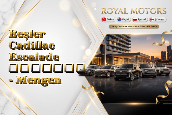 Beşler Cadillac Escalade გაყიდვა - Mengen
