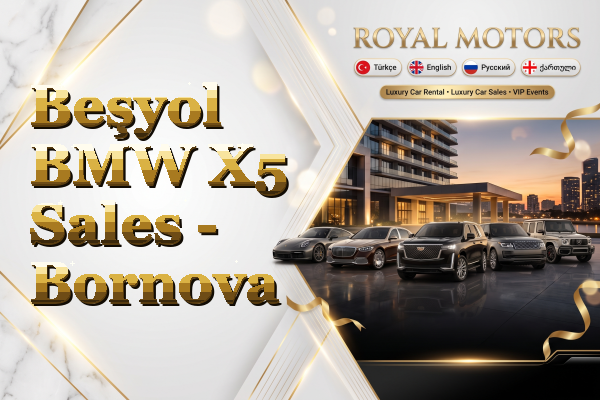 Beşyol BMW X5 Sales - Bornova