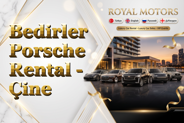 Bedirler Porsche Rental - Çine