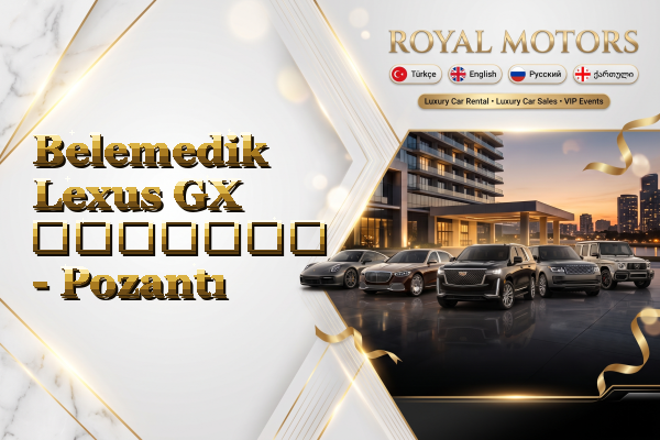 Belemedik Lexus GX გაყიდვა - Pozantı
