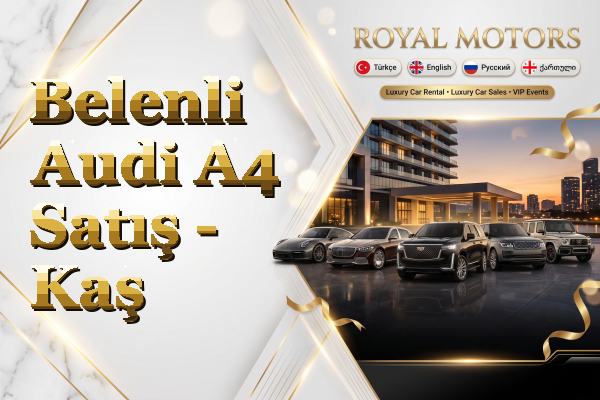 Belenli Audi A4 Satış - Kaş