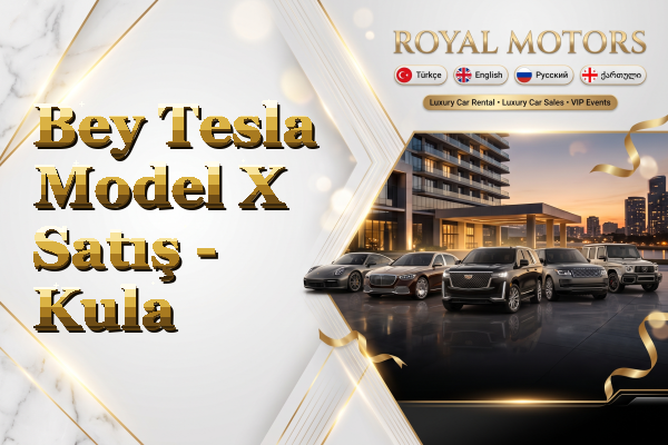 Bey Tesla Model X Satış - Kula