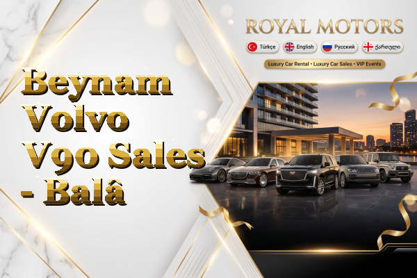 Beynam Volvo V90 Sales - Balâ