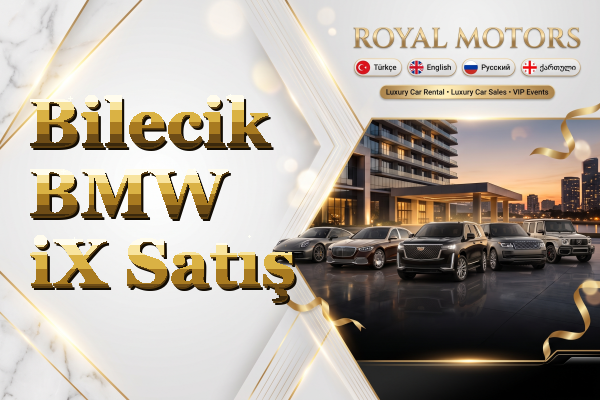 Bilecik BMW iX Satış
