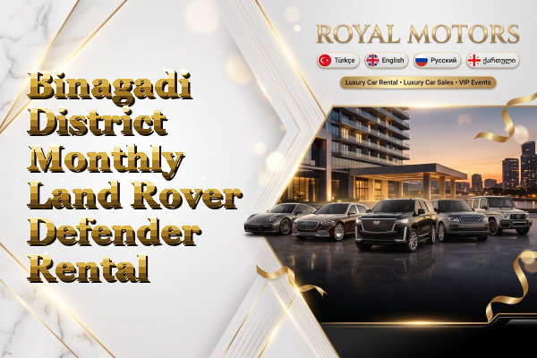 Binagadi District Monthly Land Rover Defender Rental