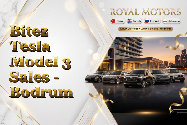 Bitez Tesla Model 3 Sales - Bodrum