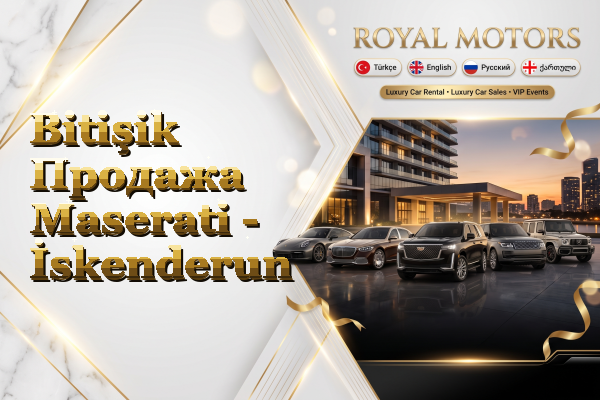 Bitişik Продажа Maserati - İskenderun