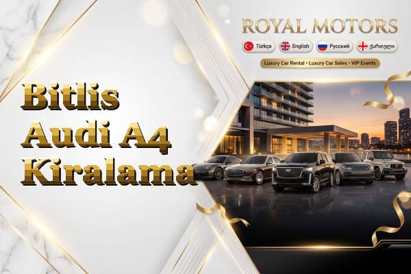 Bitlis Audi A4 Kiralama