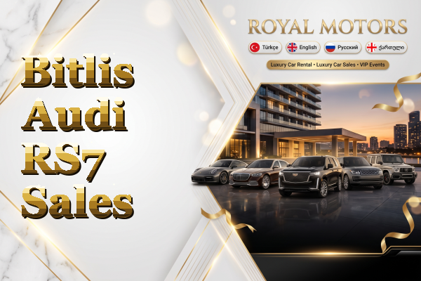 Bitlis Audi RS7 Sales