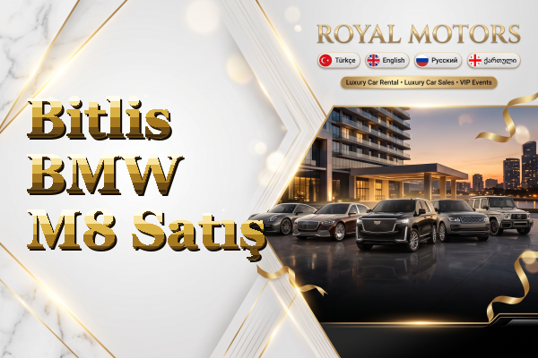 Bitlis BMW M8 Satış