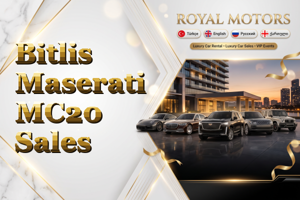 Bitlis Maserati MC20 Sales