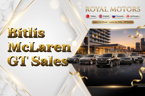 Bitlis McLaren GT Sales