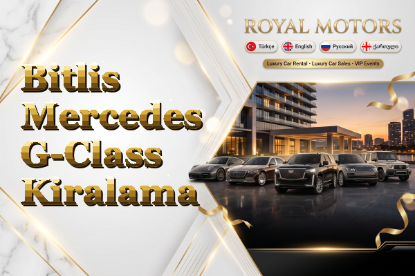 Bitlis Mercedes G-Class Kiralama