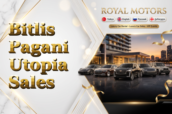 Bitlis Pagani Utopia Sales