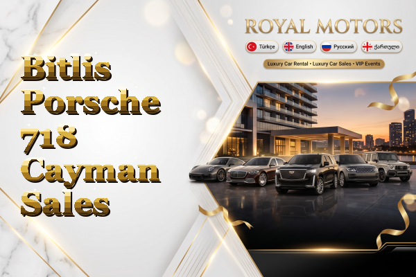 Bitlis Porsche 718 Cayman Sales