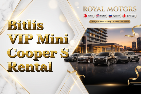Bitlis VIP Mini Cooper S Rental