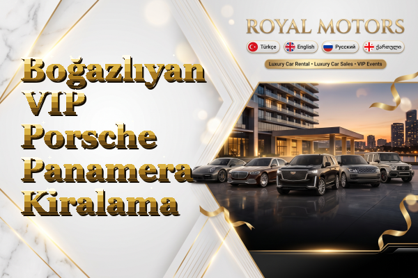 Boğazlıyan VIP Porsche Panamera Kiralama