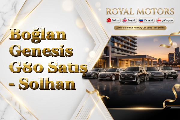 Boğlan Genesis G80 Satış - Solhan