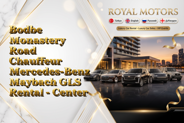 Bodbe Monastery Road Chauffeur Mercedes-Benz Maybach GLS Rental - Center