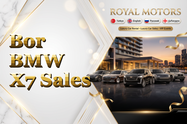 Bor BMW X7 Sales