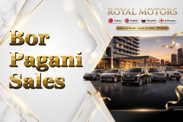 Bor Pagani Sales