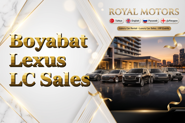 Boyabat Lexus LC Sales