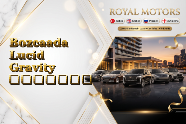 Bozcaada Lucid Gravity გაყიდვა