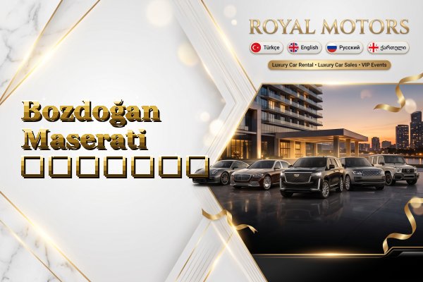 Bozdoğan Maserati გაყიდვა