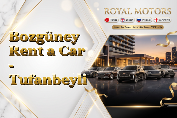 Bozgüney Rent a Car - Tufanbeyli